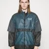 EA7 Emporio Armani Veste Légère Black/teal Homme