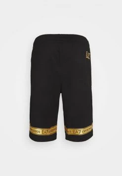 EA7 Emporio Armani Short Black/gold Homme -EA7 Emporio Armani Soldes Magasin acc4df0f4b82478a9c6bfcc6b1b41d54