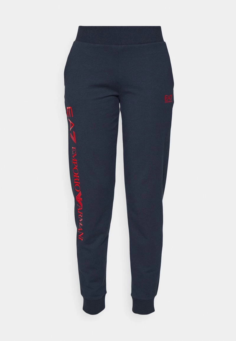 EA7 Emporio Armani Pantalon De Survêtement Navy/red Femme 5 EA7 Emporio Armani Pantalon De Survêtement Navy/red Femme – Image 5