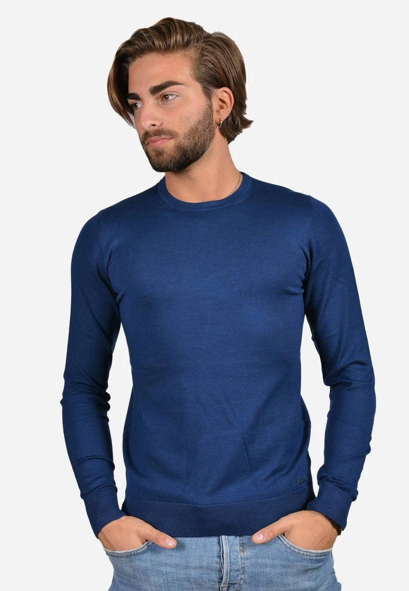 EA7 Emporio Armani Pullover Royal Homme 1 EA7 Emporio Armani Pullover Royal Homme