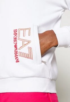 EA7 Emporio Armani Femme TENNIS CLUB Veste De Survêtement Bianco -EA7 Emporio Armani Soldes Magasin aeb3bddf40594882adc7b15a9d8600dc