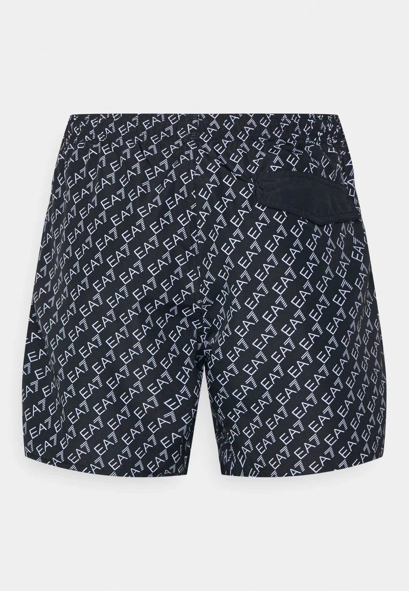 EA7 Emporio Armani Homme SEAWORLD MONOGRAM MENS Short De Bain Nero 2 EA7 Emporio Armani Homme SEAWORLD MONOGRAM MENS Short De Bain Nero – Image 2