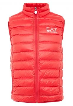 EA7 Emporio Armani Homme DOWN WAIST COAT Veste Sans Manches Racing Red -EA7 Emporio Armani Soldes Magasin b0707fc3c97849baa7a909ab36baa821
