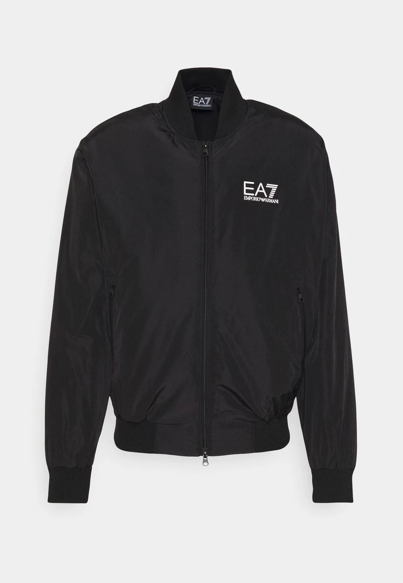 EA7 Emporio Armani Blouson Bomber Black/white Homme 4 EA7 Emporio Armani Blouson Bomber Black/white Homme – Image 4