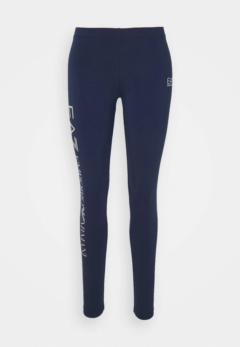 EA7 Emporio Armani Legging Navy Blue/silver Femme 5 EA7 Emporio Armani Legging Navy Blue/silver Femme – Image 5