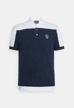 EA7 Emporio Armani Homme Polo Dark Blue -EA7 Emporio Armani Soldes Magasin b2df58587a5e4ac1bc2d37401375aab5