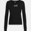 EA7 Emporio Armani Femme T Shirt à Manches Longues Black