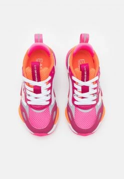 EA7 Emporio Armani Enfant Baskets Basses Light Pink/orange -EA7 Emporio Armani Soldes Magasin b73d43cac5be4c4dab0adc42586b907d