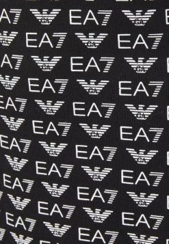 EA7 Emporio Armani DRESS ALLOVER LOGO Robe De Jour Fancy Black/white Femme -EA7 Emporio Armani Soldes Magasin b782a83f3d344b6aa64b4451cf30dc1c