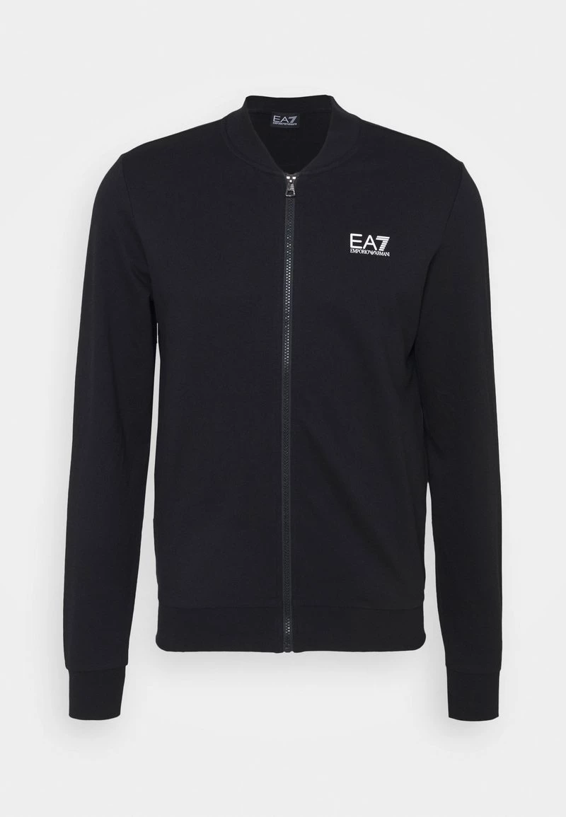 EA7 Emporio Armani Homme Sweat à Capuche Zippé Black 6 EA7 Emporio Armani Homme Sweat à Capuche Zippé Black – Image 6