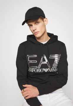 EA7 Emporio Armani Sweatshirt Black Homme -EA7 Emporio Armani Soldes Magasin b9d2755497fb48389747857867773bac