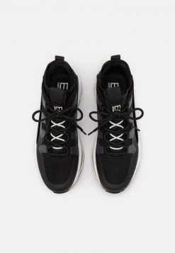 EA7 Emporio Armani UNISEX Baskets Basses Black -EA7 Emporio Armani Soldes Magasin ba520775054e439881972e458874905e