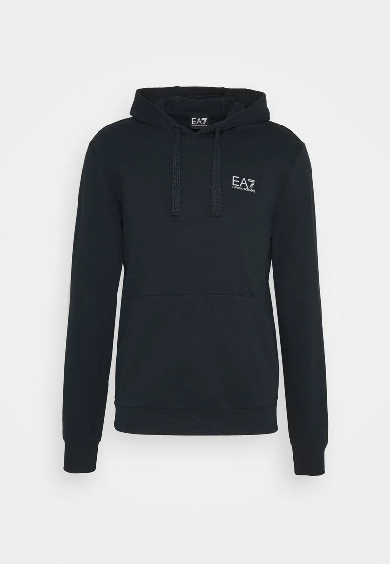 EA7 Emporio Armani Sweat à Capuche Dark Blue/silver Homme 7 EA7 Emporio Armani Sweat à Capuche Dark Blue/silver Homme – Image 7