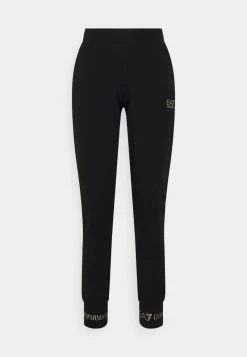 EA7 Emporio Armani Femme TRACKSUIT SET Sweatshirt Black/gold -EA7 Emporio Armani Soldes Magasin bc516429ecf14b7487e5eaba747c7450