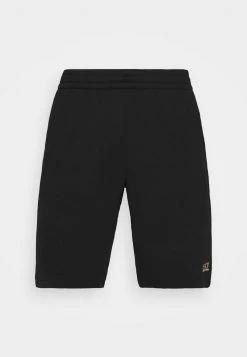 EA7 Emporio Armani BERMUDA Pantalon De Survêtement Black/gold Coloured Homme -EA7 Emporio Armani Soldes Magasin bc6c0686b53b4749ab64fd3ae0affd53