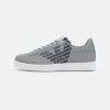 EA7 Emporio Armani UNISEX Baskets Basses Silver Coloured