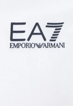 EA7 Emporio Armani TRACKSUIT Survêtement White/black Homme -EA7 Emporio Armani Soldes Magasin bd6a16e9d0294d2fa18eaefac5c7c2b8