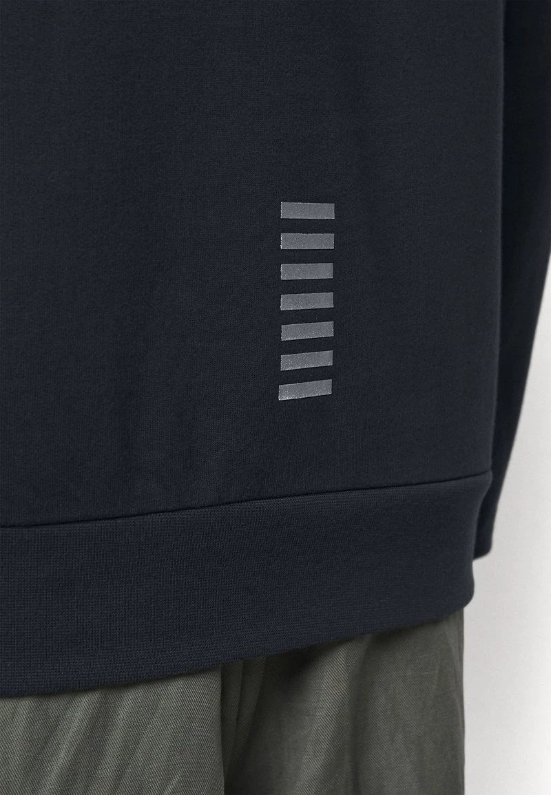 EA7 Emporio Armani Sweat à Capuche Dark Blue/silver Homme 6 EA7 Emporio Armani Sweat à Capuche Dark Blue/silver Homme – Image 6