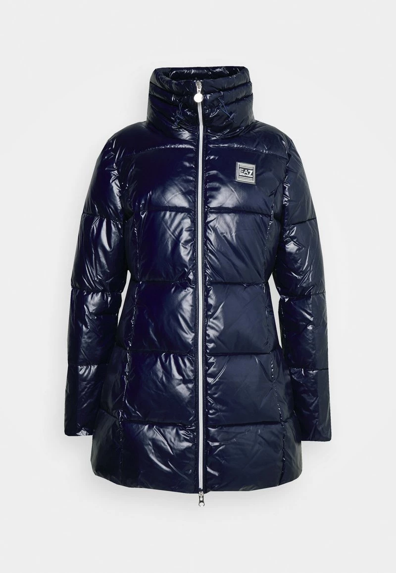 EA7 Emporio Armani Femme Veste D'hiver Blue Navy 5 EA7 Emporio Armani Femme Veste D'hiver Blue Navy – Image 5