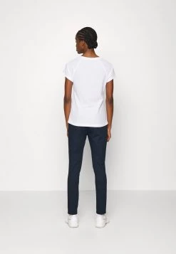 EA7 Emporio Armani TENNIS CLUB PANTS Pantalon Classique Blu Navy Femme -EA7 Emporio Armani Soldes Magasin bfb2b08debf242dabc1cca0dc21c3836