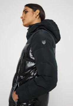 EA7 Emporio Armani Femme Veste D'hiver Black -EA7 Emporio Armani Soldes Magasin c1306ce03d1f4ba9855c8580687f9a7e
