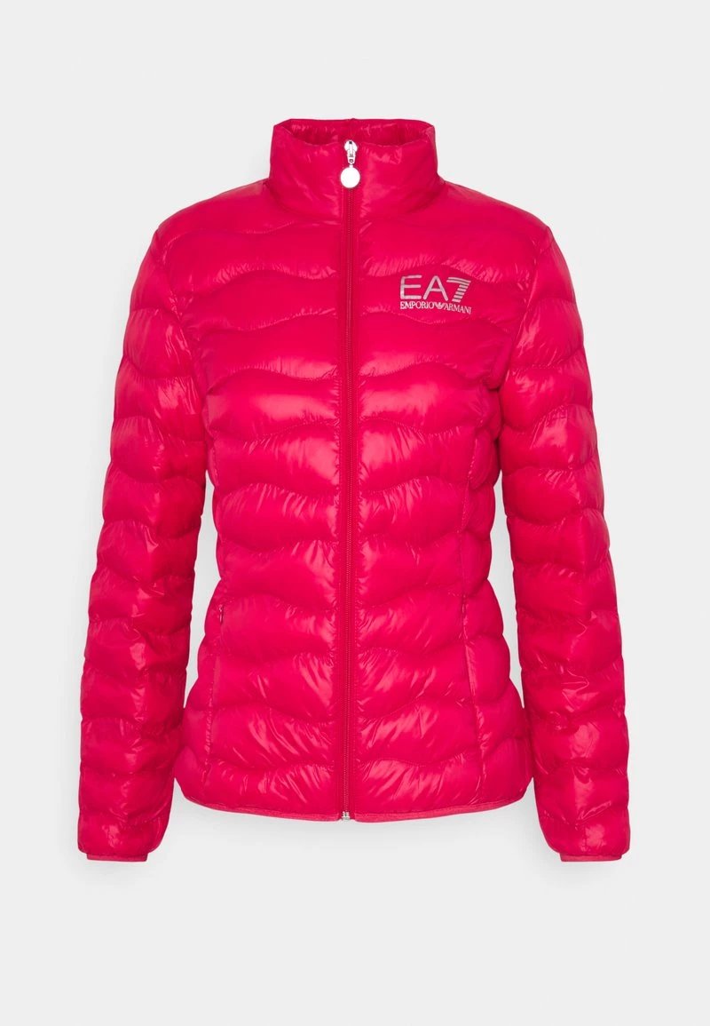 EA7 Emporio Armani Femme JACKET Veste Mi Saison Rose Red 1 EA7 Emporio Armani Femme JACKET Veste Mi Saison Rose Red