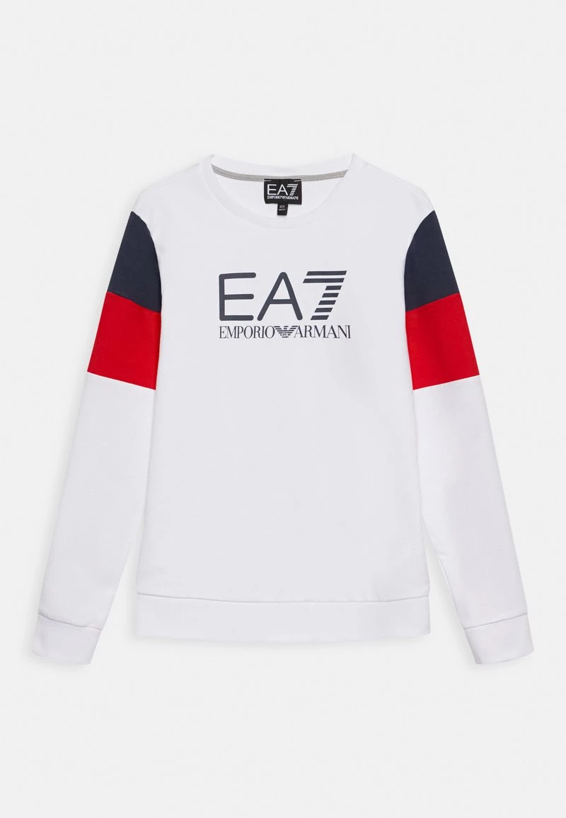 EA7 Emporio Armani Sweatshirt White Enfant 1 EA7 Emporio Armani Sweatshirt White Enfant