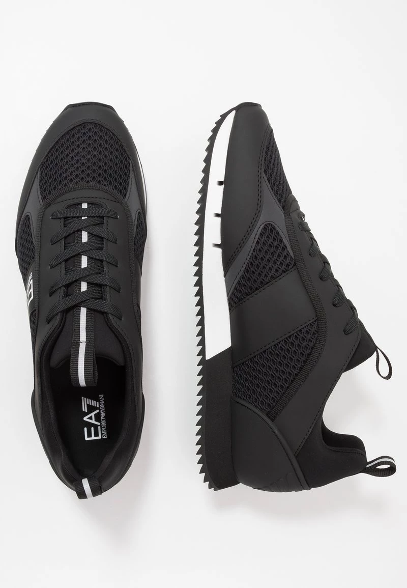 EA7 Emporio Armani Baskets Basses Black/white Homme 2 EA7 Emporio Armani Baskets Basses Black/white Homme – Image 2