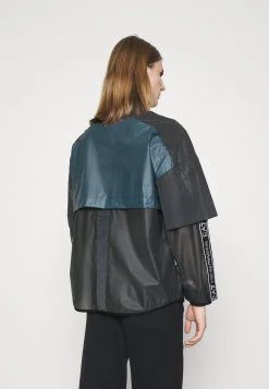 EA7 Emporio Armani Veste Légère Black/teal Homme -EA7 Emporio Armani Soldes Magasin c6cbdf036dd6493d98645ad861be5656