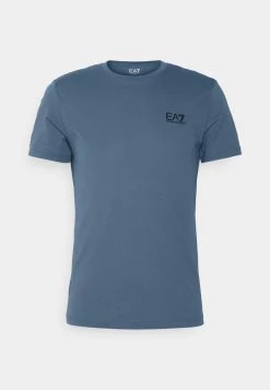 EA7 Emporio Armani T Shirt Basique Dark Blue Homme -EA7 Emporio Armani Soldes Magasin c7f2cdae053a472fa6e07e99a0e6d2e0