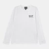 EA7 Emporio Armani T Shirt à Manches Longues White Enfant