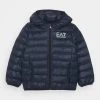 EA7 Emporio Armani GIACCA PIUMINO Doudoune Navy Blue Enfant