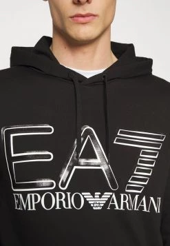 EA7 Emporio Armani Sweatshirt Black Homme -EA7 Emporio Armani Soldes Magasin cc9a5652e68f4d638b8f614543d178ad