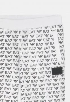 EA7 Emporio Armani PANTS MONOGRAM TAPE UNISEX Pantalon De Survêtement Fancy White -EA7 Emporio Armani Soldes Magasin cf1b7dd656e949ac8963fa10d8672133