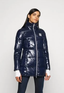 EA7 Emporio Armani Femme Veste D'hiver Blue Navy