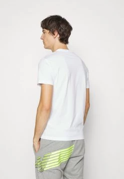 EA7 Emporio Armani T Shirt Basique White Homme -EA7 Emporio Armani Soldes Magasin d03ca154af844a438ab40878f0f7c712