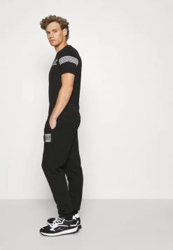 EA7 Emporio Armani Pantalon De Survêtement Black/white Homme -EA7 Emporio Armani Soldes Magasin d1c4bca187f547978286393e6bdd862a