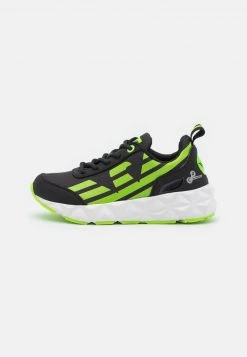 EA7 Emporio Armani Baskets Basses Black/neon Green Enfant