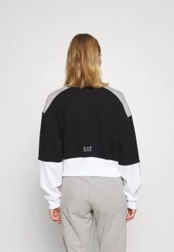 EA7 Emporio Armani T Shirt à Manches Longues Black Femme -EA7 Emporio Armani Soldes Magasin d3e6d4aab8d9405abae093124244acc3