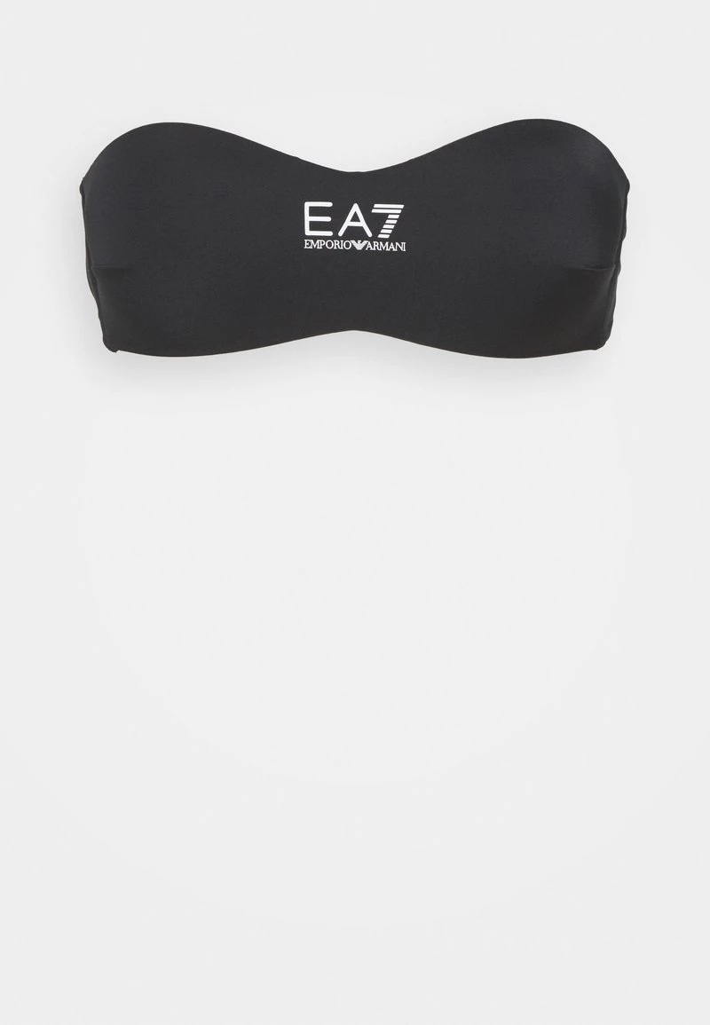 EA7 Emporio Armani SEAWORLD MAXI LOGO BAND Bikini Nero Femme 3 EA7 Emporio Armani SEAWORLD MAXI LOGO BAND Bikini Nero Femme – Image 3