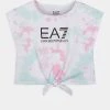 EA7 Emporio Armani Enfant T Shirt Imprimé Multi Coloured