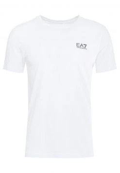 EA7 Emporio Armani Homme T Shirt Basique White -EA7 Emporio Armani Soldes Magasin d7c581e4fbaa48bc8175c8d9ec37c1d3
