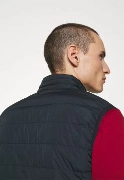 EA7 Emporio Armani Homme Veste Sans Manches Dark Blue -EA7 Emporio Armani Soldes Magasin da2efca1a1054cbea80404571891a4c5