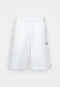 EA7 Emporio Armani BERMUDA Short White Homme -EA7 Emporio Armani Soldes Magasin da9a7cedab8f4bf7b65fcd9e49713394