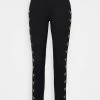 EA7 Emporio Armani Femme TROUSER Pantalon De Survêtement Black/gold Coloured