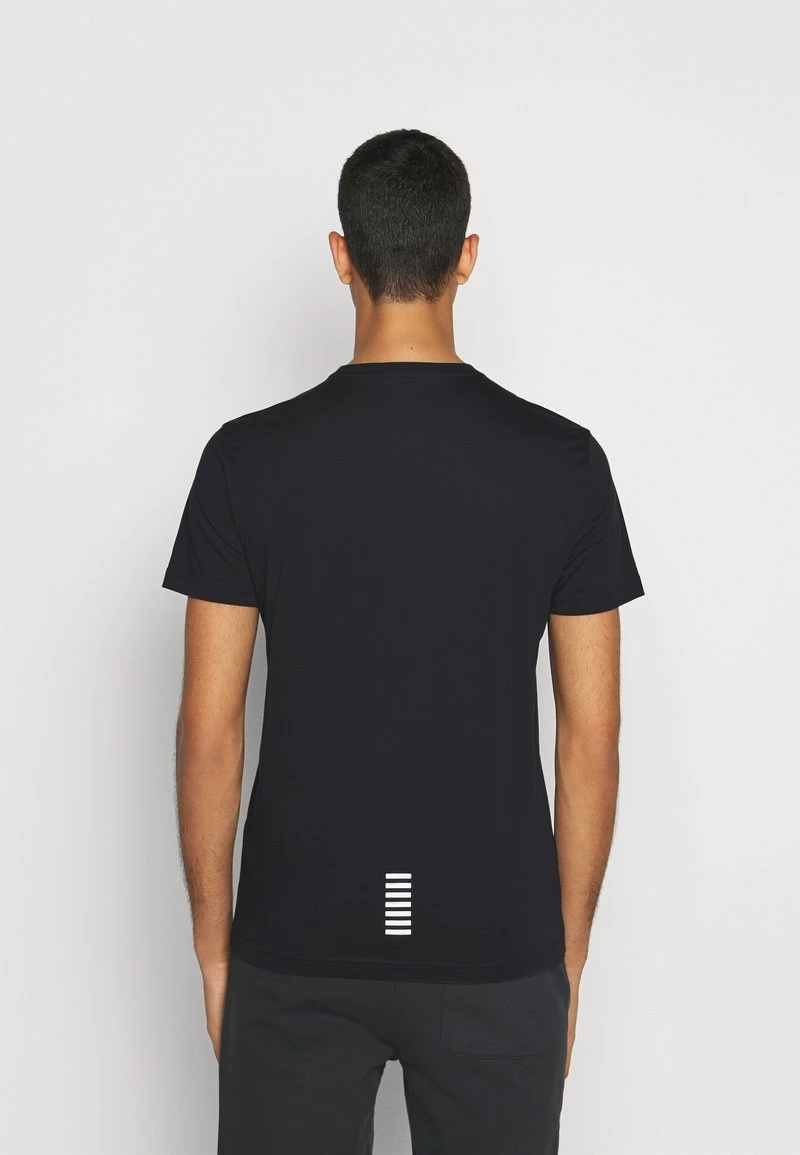 EA7 Emporio Armani T Shirt Basique Night Blue Homme 3 EA7 Emporio Armani T Shirt Basique Night Blue Homme – Image 3