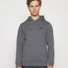 EA7 Emporio Armani Sweat à Capuche Dark Grey/white Homme