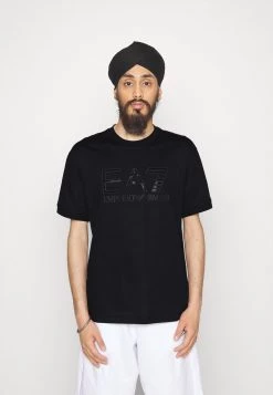 EA7 Emporio Armani T Shirt Imprimé Black Homme