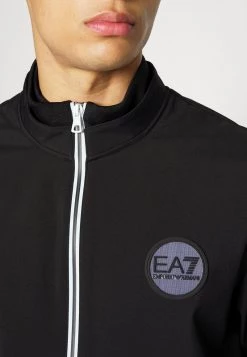 EA7 Emporio Armani Homme TENNIS CLUB JACKET Veste De Survêtement Nero -EA7 Emporio Armani Soldes Magasin dd918a2d0f2648f9b9fd6bf193a7a30f