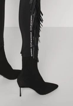 EA7 Emporio Armani Legging Black Femme -EA7 Emporio Armani Soldes Magasin e06241567921452b9aa5a640fbf9c391